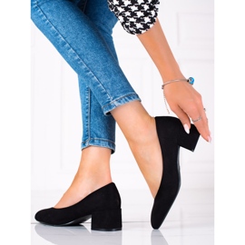 SHELOVET Klassiset pumput musta 1