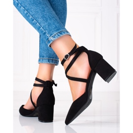 SHELOVET Muodikkaat mustat pumput 1