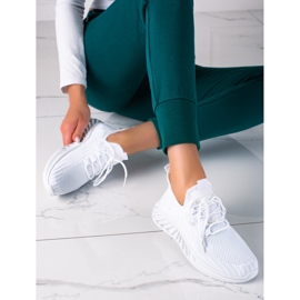 SHELOVET Valkoiset urheilukengät valkoinen 2