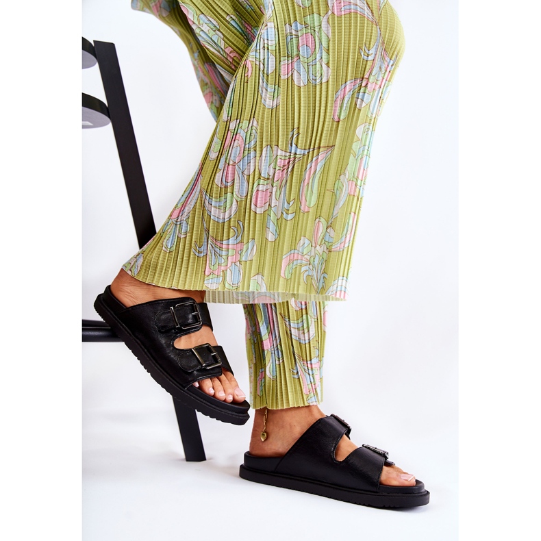 PJ1 Naisten klassiset mustat tossut Weston 1