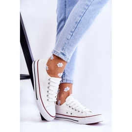 PJ1 Naisten klassiset tennarit, valkoiset, ole minun valkoinen 2