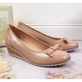 Kiilapumput beige lakattu W Vinceza 2