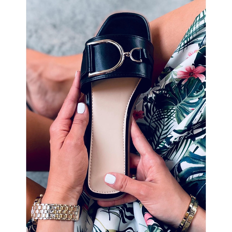 Arizona Black naisten tossut musta 1