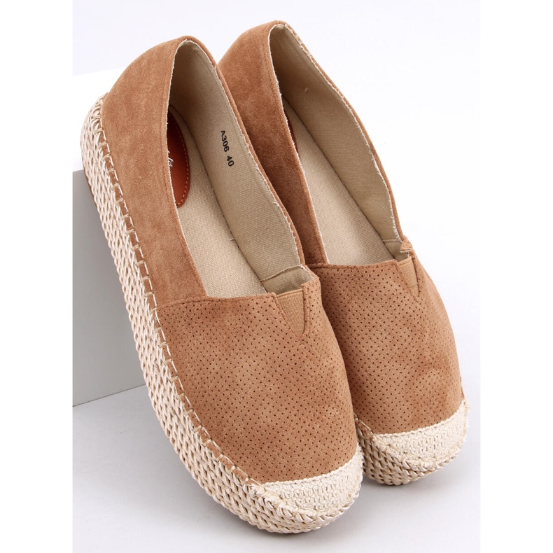Callie Camel naisten espadrillit ruskea 1