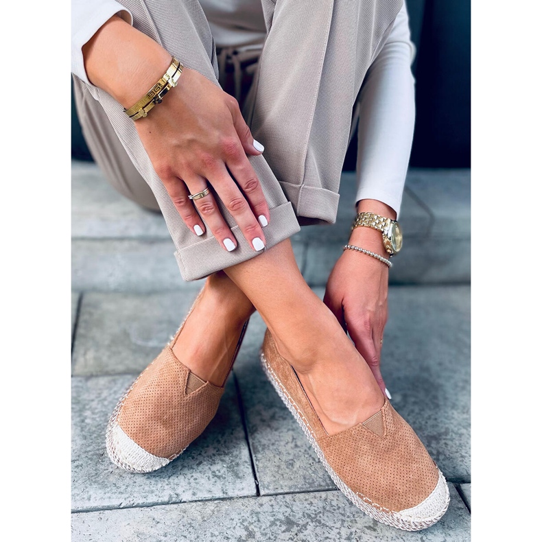 Callie Camel naisten espadrillit ruskea 2