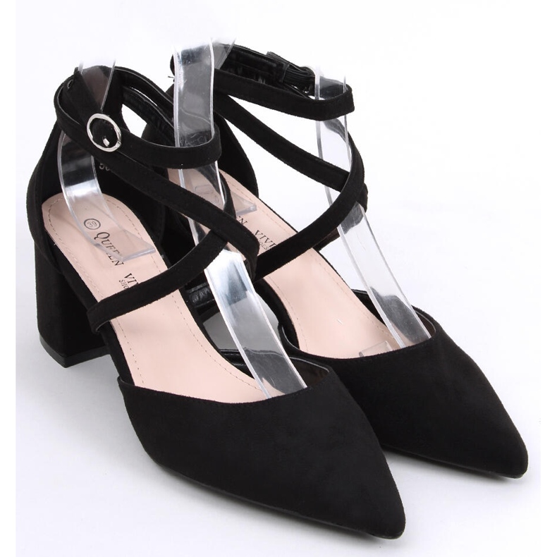 Sandra Mustat korkokengät 1