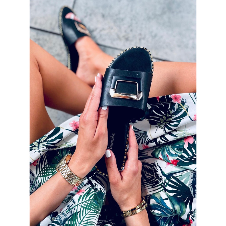 Linn Black naisten sandaalit musta 1