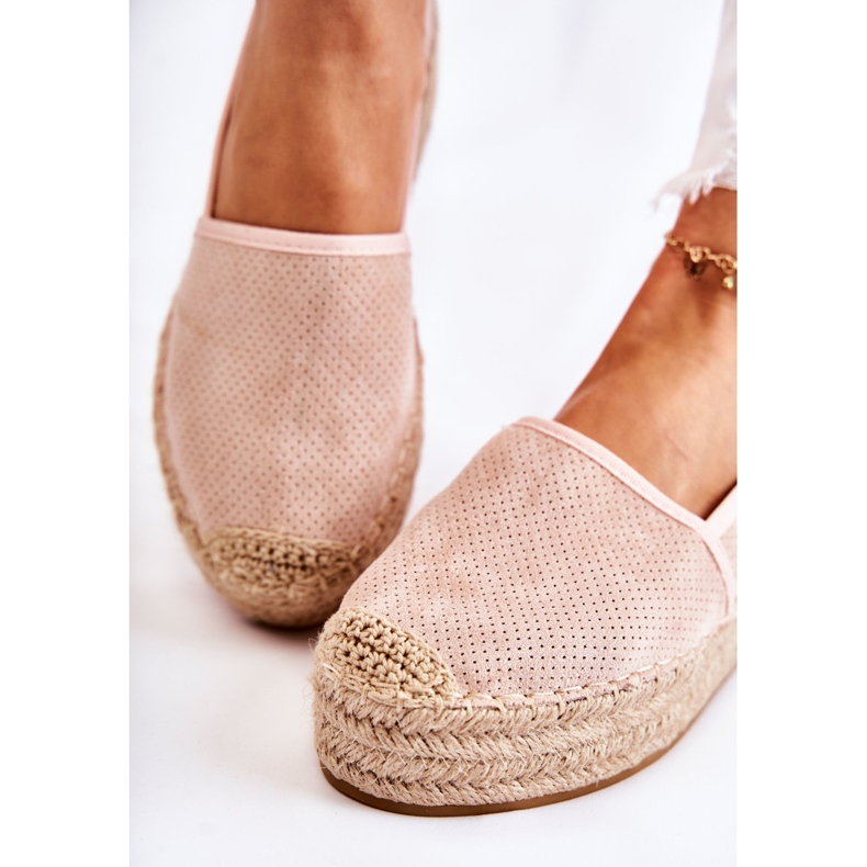 PG1 Naisten espadrillit Pink Marise -tasolla vaaleanpunainen 1