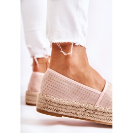 PG1 Naisten espadrillit Pink Marise -tasolla vaaleanpunainen 2