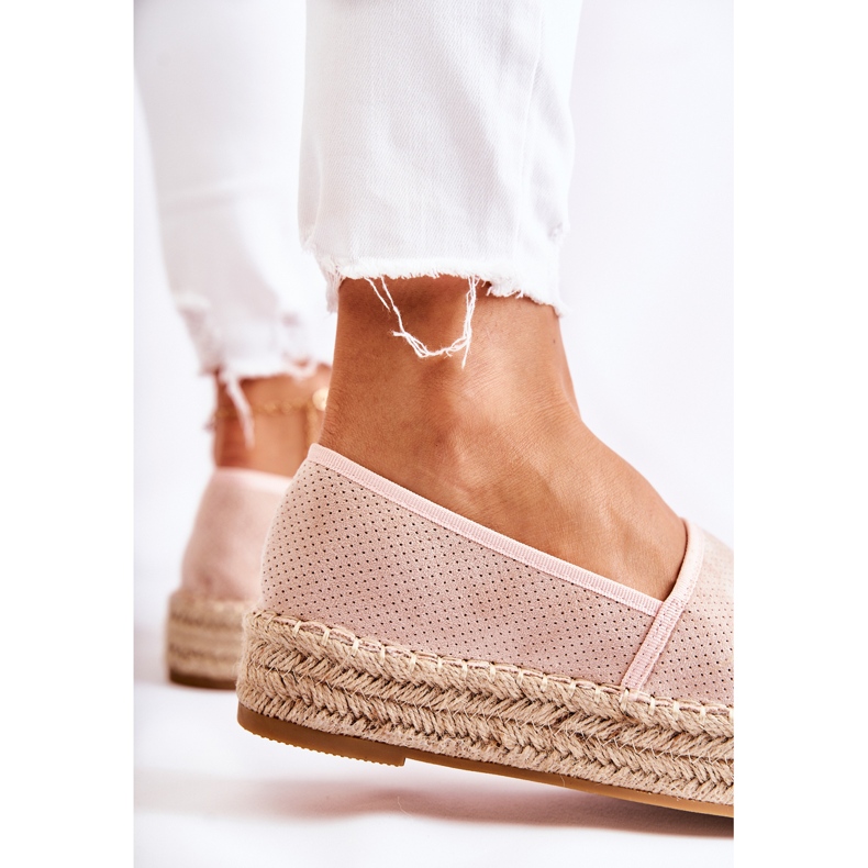 PG1 Naisten espadrillit Pink Marise -tasolla vaaleanpunainen 2