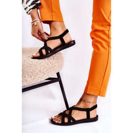 PS1 Naisten mustat Marell-punotut sandaalit 1 PS1 Naisten mustat Marell-punotut sandaalit 1