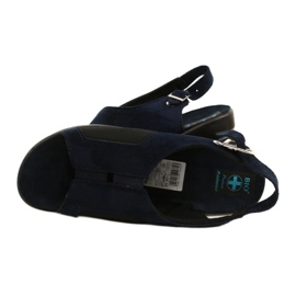 Naisten sandaalit Wedge Adanex 21680 laivastonsiniset tummansininen 4
