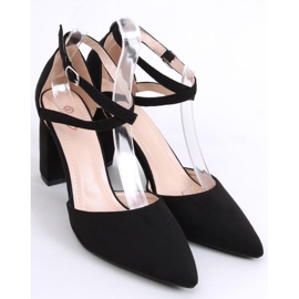 Pumput Lizzie Blackin virkaan musta 2