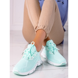 SHELOVET Kevyet urheilukengät vihreä 1