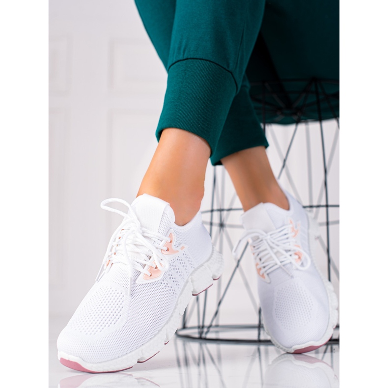 SHELOVET Kevyet urheilukengät valkoinen 1