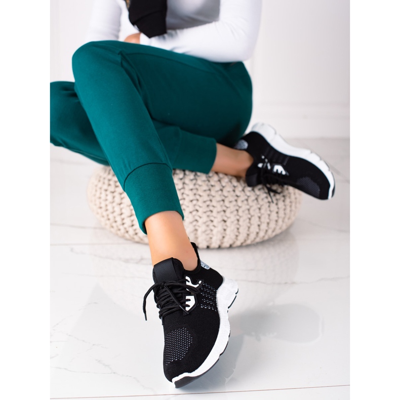 SHELOVET Kevyet urheilukengät musta 1