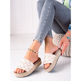 SHELOVET Tossut alustalla beige 1