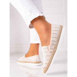 SHELOVET Slip-on espadrillit beige 1