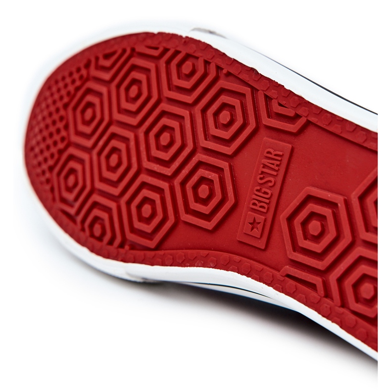 Miesten nahkalenkkarit Big Star JJ174069 valkoinen 3