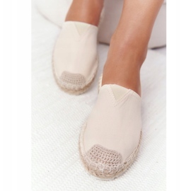 Espadrillot punotulla pohjalla Big Star HH274501 Beige 1