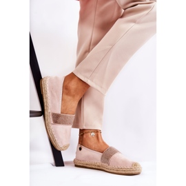 PG1 Naisten espadrillit Cubic Zirkonia Pink Massalilla vaaleanpunainen 1