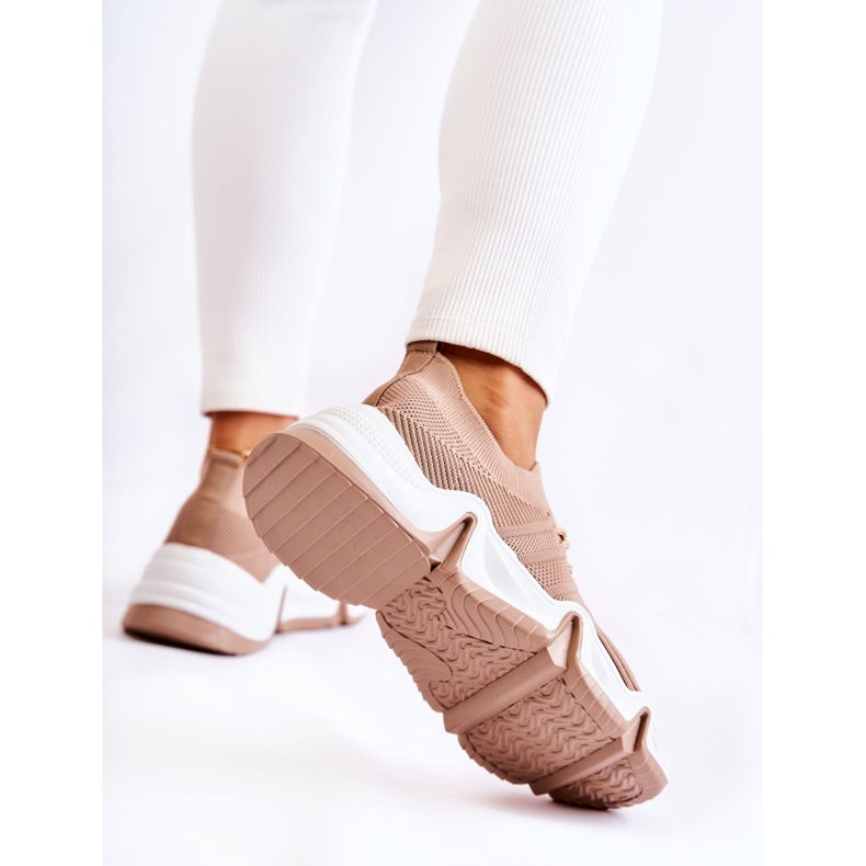 PG1 Naisten beigenväriset Dayen-lenkkarit 2