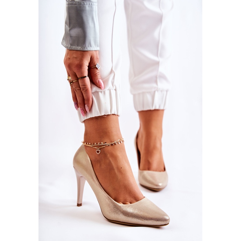 Sergio Leone Klassiset kultaiset maagisesti nahkaiset korkkarit kultainen 1