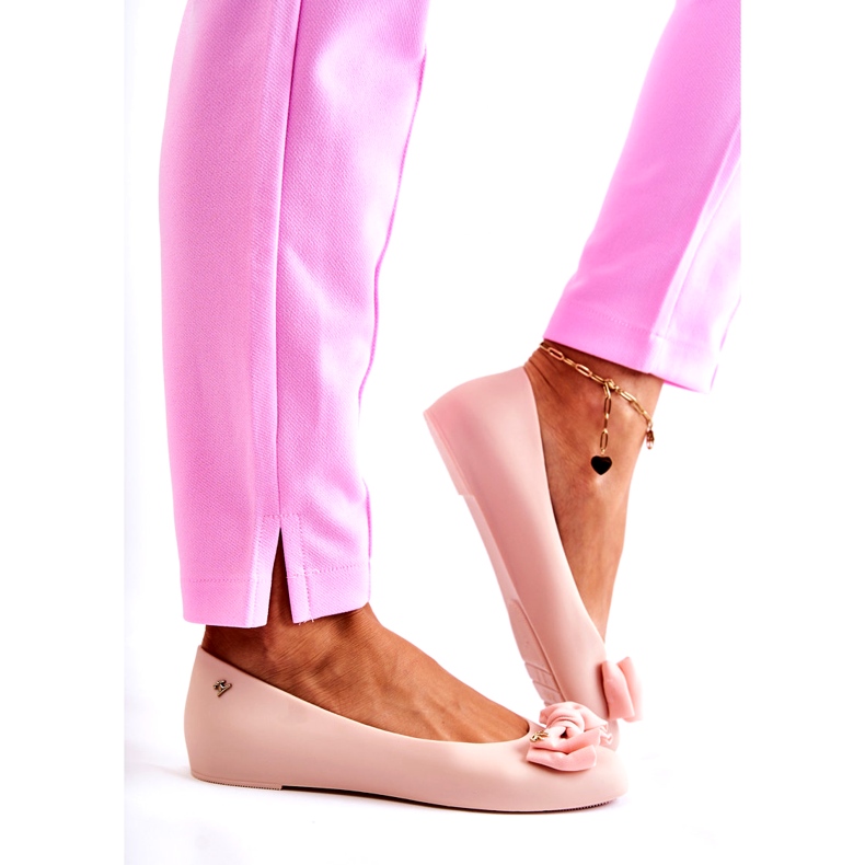 PH1 Naisten kumiballerinajousi Nude Fergie beige 4