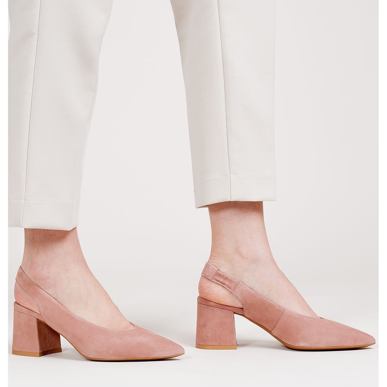 Marco Shoes 1501P lohesandaalit hihnalla ja kumilla vaaleanpunainen 1