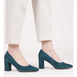 Marco Shoes Siniset pumput luonnon mokkaa sininen 1