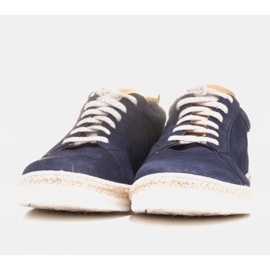Marco Shoes Luonnolliset mokkanahkaiset lenkkarit tummansininen 1