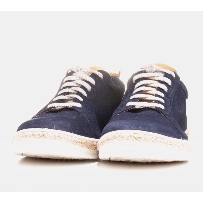 Marco Shoes Luonnolliset mokkanahkaiset lenkkarit tummansininen 1