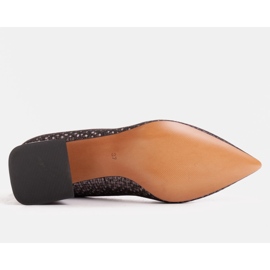 Marco Shoes Tyylikkäät pumput kohokuvioidusta nahasta harmaa 1