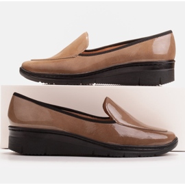 Radoskór Mukavat matalat kiilakengät leveämmälle jalalle ruskea 1