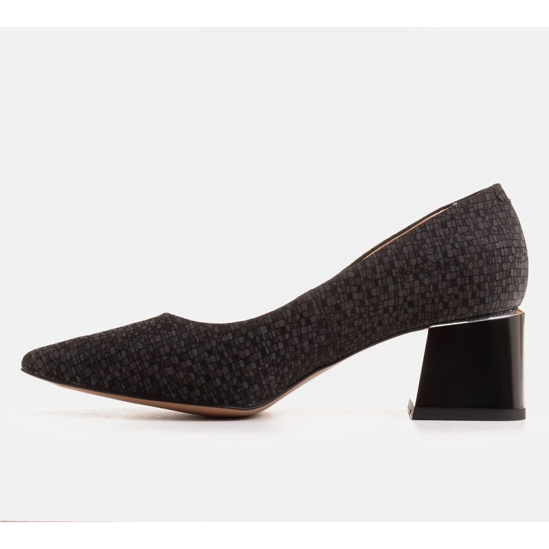 Marco Shoes Tyylikkäät pumput säämiskänahkaa musta 1