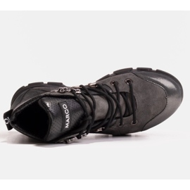 Marco Shoes Urheilulliset naisten saappaat, joissa on pieni syksy-talvieristys harmaa 1