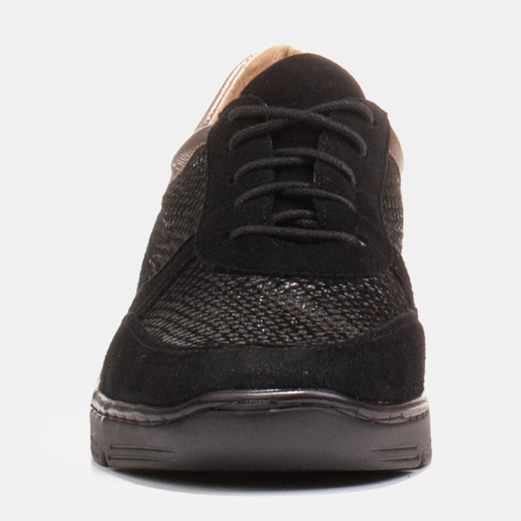 Radoskór Mukavat kengät leveämmälle jalalle kevyellä pohjalla musta 1