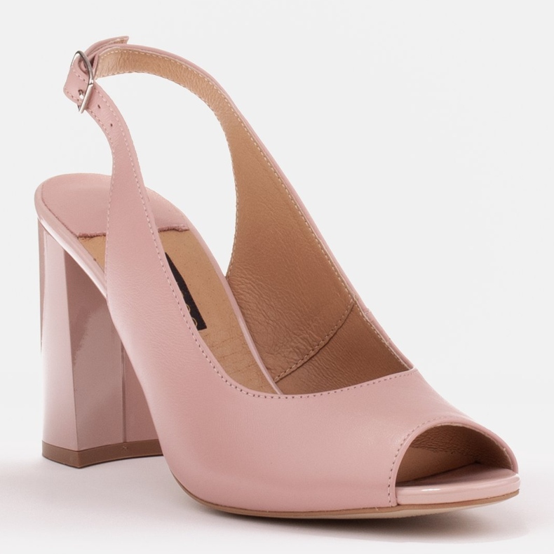 Marco Shoes Naisten sandaalit korkokengillä vaaleanpunainen 1