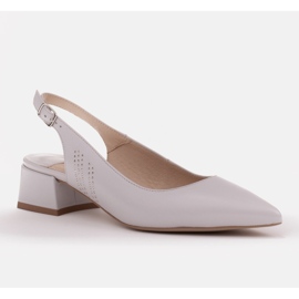 Marco Shoes Tyylikkäät sandaalit, joissa suihkut sivulla harmaa 1