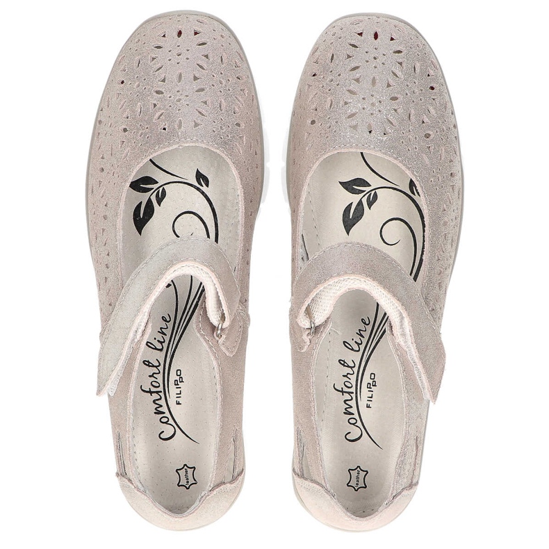 Filippo DP640 / 20 Si Silver kengät hopea 7