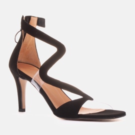 Marco Shoes Tyylikkäät Ava -sandaalit musta 1