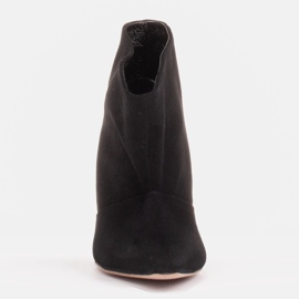 Marco Shoes Nahkaiset nastat, joissa edessä jatko musta 1