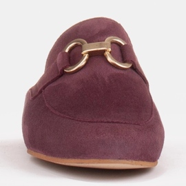 Marco Shoes Naisten mokkanahkatossut, joissa koriste punainen monivärinen 1