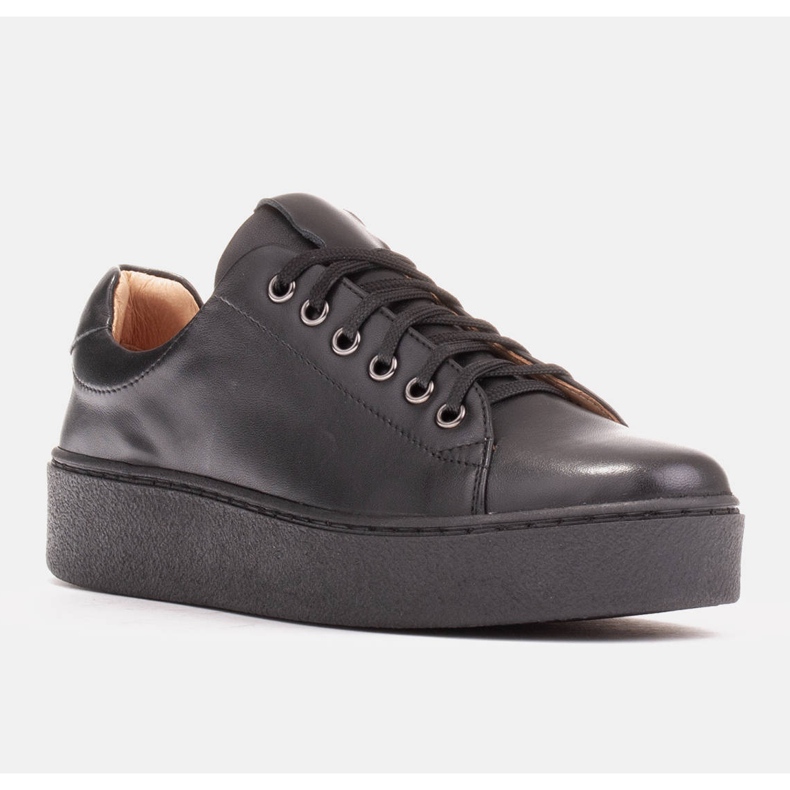 Marco Shoes Urheilukengät, joissa on paksu pohja musta 1