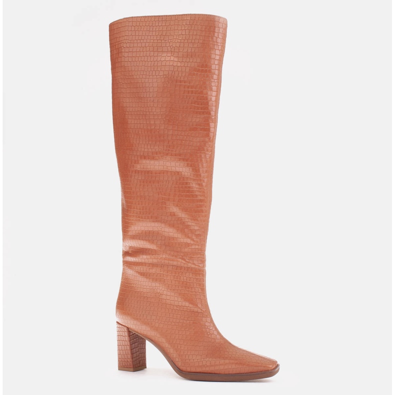 Marco Shoes Korkokengät leveälle vasikalle ruskea 1