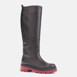 Marco Shoes Trapper -saappaat, joissa on tavallinen päällinen musta 1