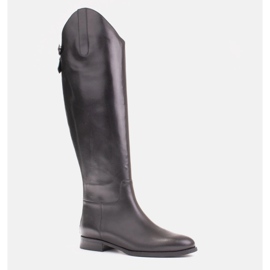 Marco Shoes Saappaat vetoketjulla ja joustavalla kumilla musta 1