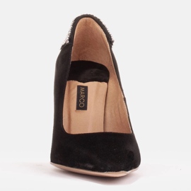 Marco Shoes Mokkakorkokengät kristalleilla musta 2