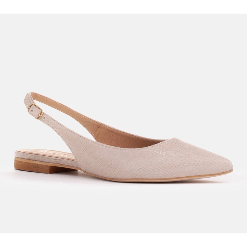 Marco Shoes Luonnollisen mokkanahkasandaalit beige 1965P-103-1 1