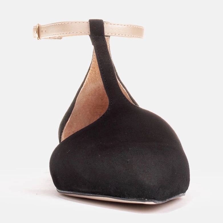 Marco Shoes Mokkasandaalit nilkkahihnalla musta 2